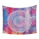 Nebula Mandala Print Wall Hanging My Wall Clock